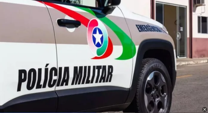 PM encontra carro de Joaçaba com registro de roubo em Videira