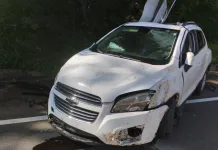 Capotamento deixa duas pessoas feridas em Ibicaré