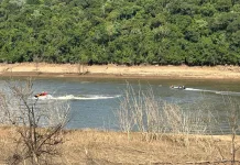 Jovem de Caçador que caiu em rio segue desaparecido