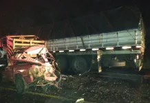 Grave acidente no trevo do Patussi