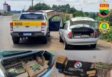 PM Rodoviária e Federal apreendem drogas em Caçador