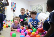 Cemeis de Videira recebem crianças durante período de férias