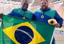 Catarinense no alto do pódio no Sul-Americano de Atletismo