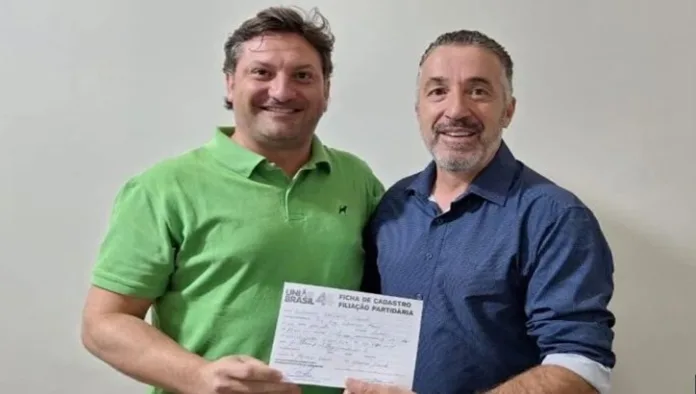 Empresário Guilherme Grando se filia ao União Brasil de Caçador