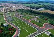 Complexo empresarial de Fraiburgo saindo do papel