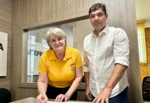 Tere Ferlin assume interinamente a Prefeitura de Lebon Régis