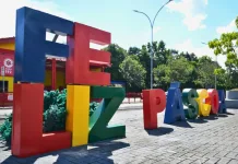 Decoração de Páscoa é instalada em Videira