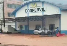 Forte chuva causa vários estragos em Salto Veloso