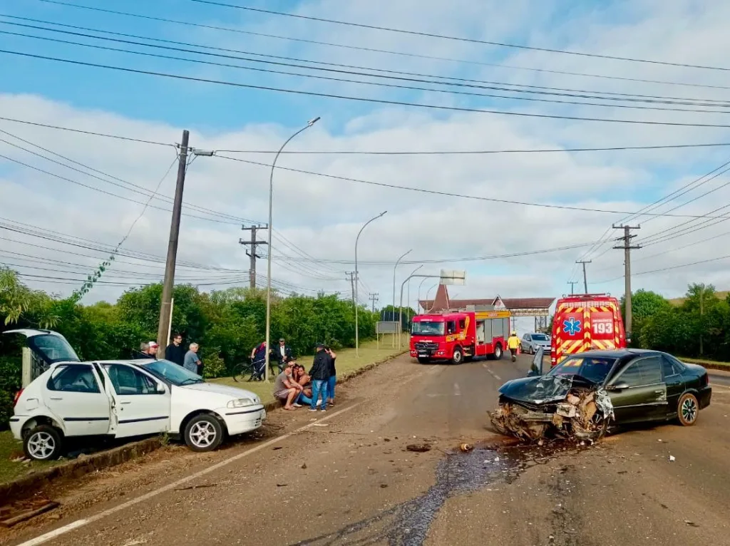 Grave acidente na SC-355 deixa um ferido