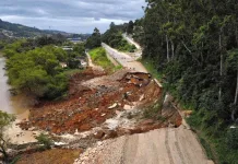 DNIT define plano para recuperar BR-470 após nova cratera