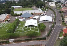 Estruturas da ExpoVideira 2024 começam a ser montadas