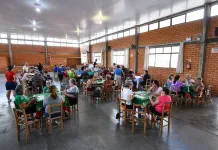 Terceira Idade de Videira participa da etapa municipal do JASTI