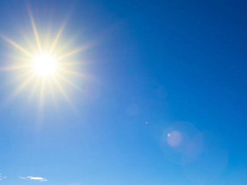 Quarta-feira será de sol e calor antes da chegada de frente fria