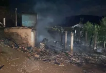 Incêndio destrói residência em Rio das Antas