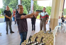 Veteranos da Polícia Militar participaram de confraternização em Caçador