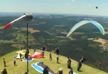 Morro Agudo recebe etapa do Campeonato Catarinense de Parapente