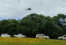 Polícia busca por assaltantes na manhã desta sexta-feira no Meio Oeste