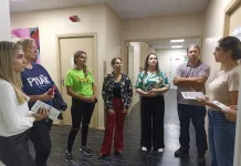 Associação de Pais Pró Autistas de Caçador visita o Hospital Maicé
