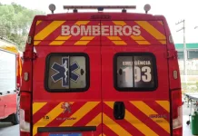 Incêndio deixa homem com 90% do corpo queimado em SC