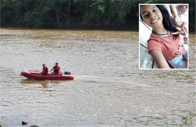 Bombeiros encontram corpo de jovem desaparecida no Rio do Peixe