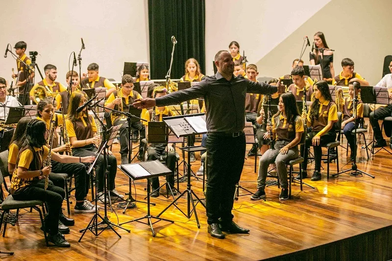 Músicos do Contestado abrem a Expo Caçador