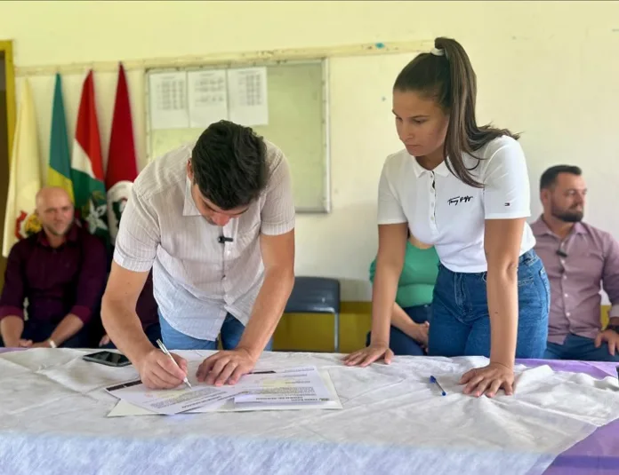 Escola da Linha Vitória terá quadra de esportes coberta