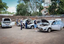 Prefeitura de Calmon recebe veículos e pneus doados pela Receita Federal