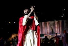 Encenação da Paixão de Cristo de Videira emocionou a todos