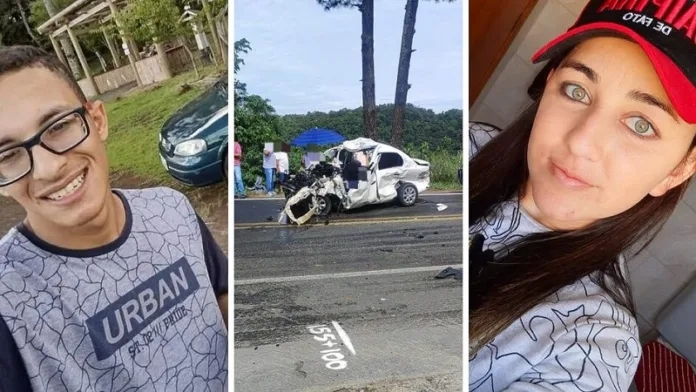 Mortos na BR-470 estavam em carro da Saúde de Curitibanos