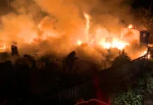 Incêndio em fazenda mobiliza Bombeiros em Curitibanos