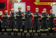 Bombeiros Voluntários de Caçador no Desafio de Resgate Veicular