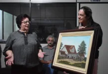 Artistas do Vale do Iguaçu fazem exposição pelos 62 anos de Matos Costa