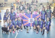Handebol feminino de Caçador conquista 3º lugar na Taça Sul Infantil