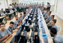 Aberto laboratório do Centro de Treinamento e Desenvolvimento Humano Augusto Francio