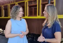 Vagões históricos do trem em Caçador são utilizados com finalidade pedagógica