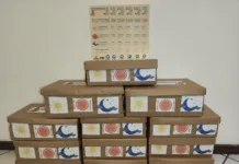 Acadêmico realiza orientação sobre medicamentos para pacientes analfabetos