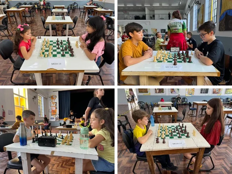 Videira foi palco do 2º Torneio Escolar de Xadrez