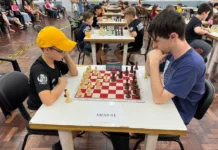 Videira foi palco do 2º Torneio Escolar de Xadrez