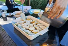 Conchiglione de queijos ao molho bechamel é um pedido especial