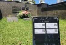 QR Code ajuda a divulgar história de pessoas em cemitério