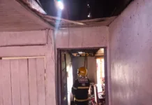 Incêndio é contido por bombeiros em Campos Novos