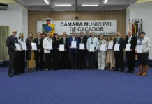 Destaques Caçadorenses são homenageados na Câmara