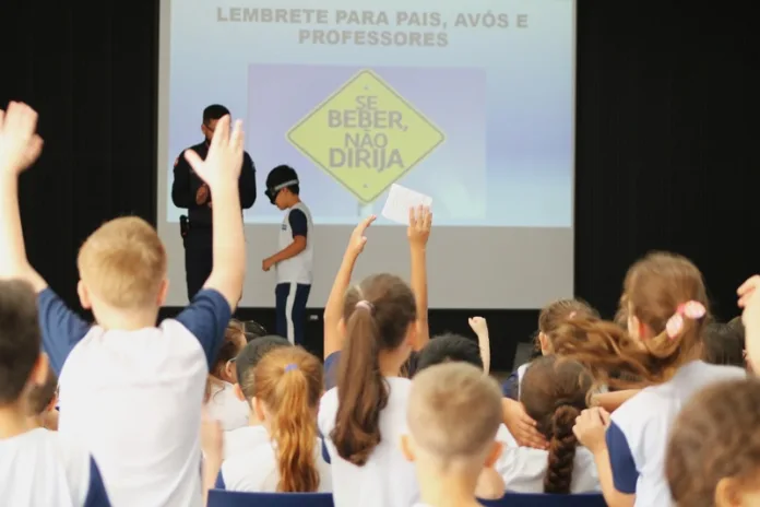 Semana do trânsito reúne estudantes das escolas públicas de Videira