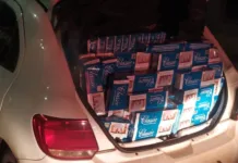 Carro com 15 mil maços de cigarro é apreendido em SC