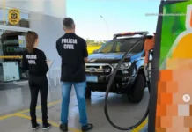 Polícia Civil fiscaliza postos de combustíveis na região