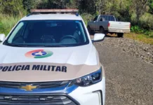 Polícia Militar recupera caminhonete furtada em Caçador