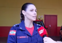 Capitã Nicole assume comando do Bombeiro Militar em Videira