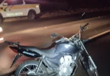 Motociclista é atropelado e suspeito foge em Campos Novos