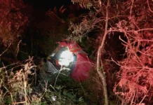 Grave acidente na SC-355 deixa três feridos em Fraiburgo