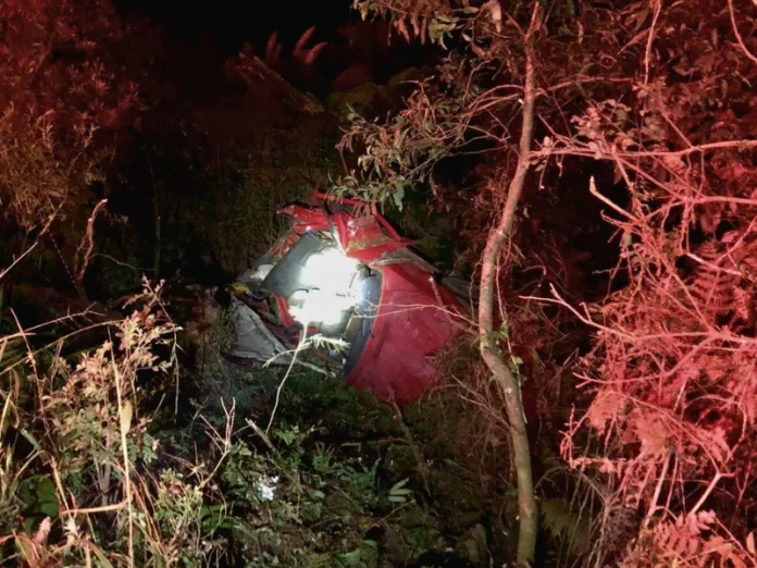 Grave acidente na SC-355 deixa três feridos em Fraiburgo